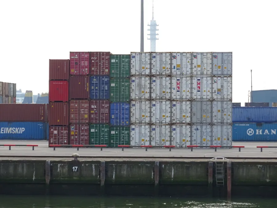 Shipping container stacks — Port of Rotterdam — 2017 — 2